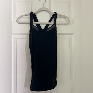LULULEMON tank top criss cross back